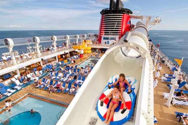 Aquaduck onboard Disney Dream (Photo: Disney Cruise Line ...