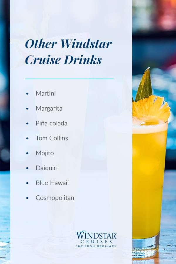 Best Cruise Cocktails &  Drinks On A Cruise