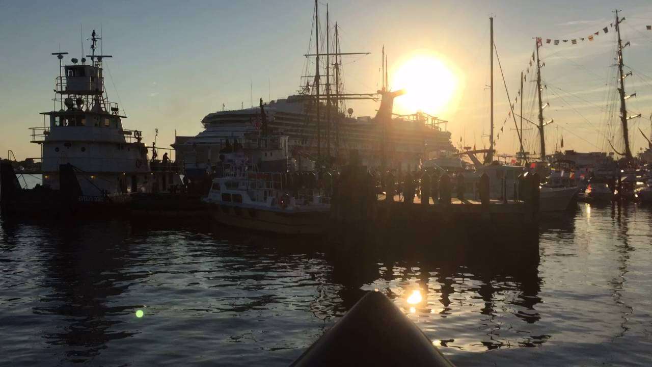 Carnival Cruise Ship Leaving Norfolk, VA