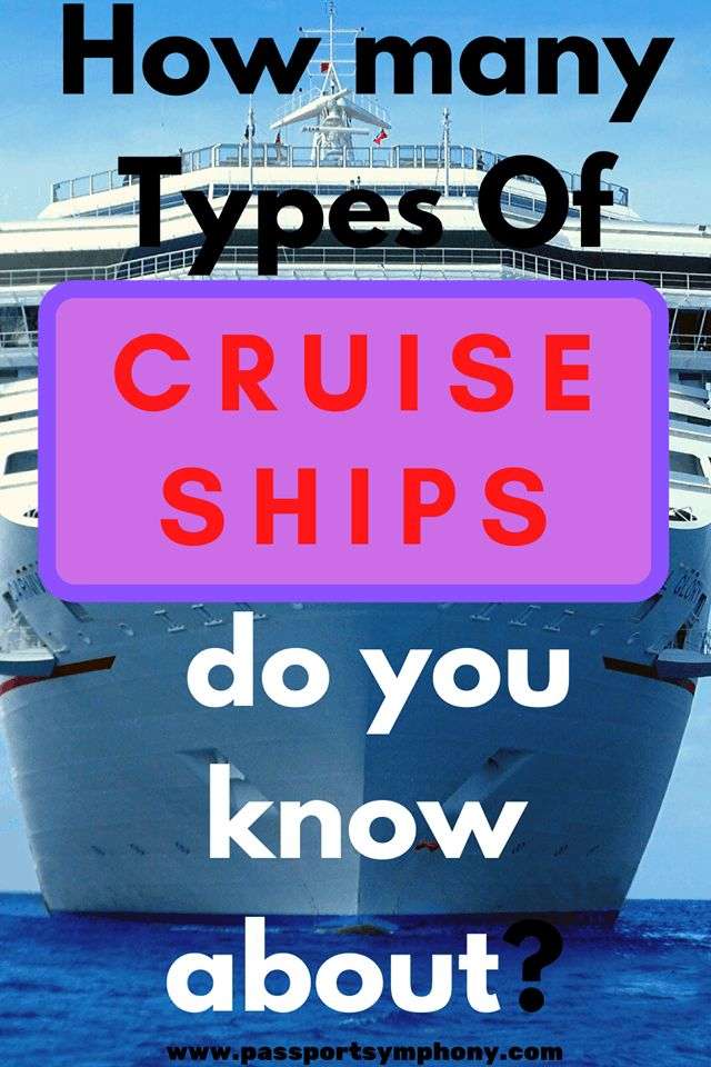 How Much Do You Know About The Different Types Of Cruise ...