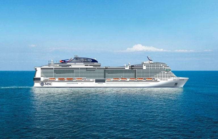 MSC Cruises Opens Bookings for New Cruise Ship