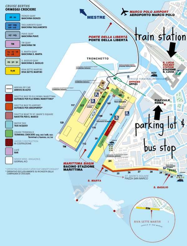 Venice Cruise Terminal: Where It Is &  How to Get There ...